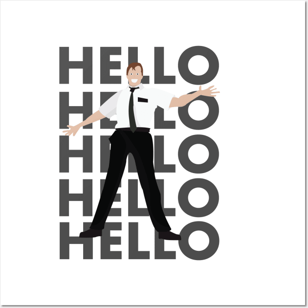 Hello - Book of Mormon Wall Art by JacksonBourke